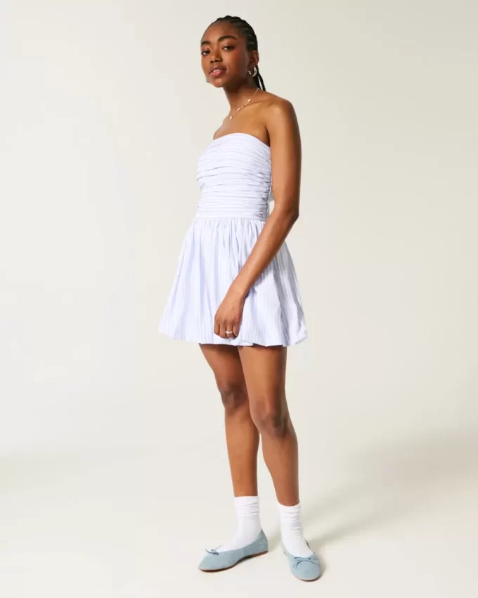 Φόρεμα Ruched Bubble Skort Φόρεμα Ruched Bubble Skort