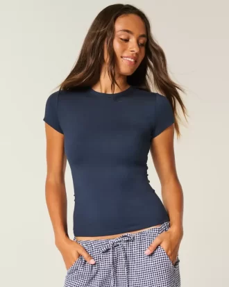 Μωρό μπλουζάκι Seamless Fabric Crew
