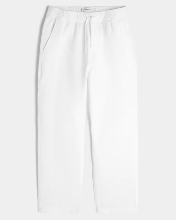 Seersucker Loose Pull-On παντελόνι Seersucker Loose Pull-On παντελόνι