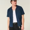 Κοντομάνικο Seersucker Pocket πουκάμισο Κοντομάνικο Seersucker Pocket πουκάμισο