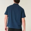 Κοντομάνικο Seersucker Pocket πουκάμισο Κοντομάνικο Seersucker Pocket πουκάμισο