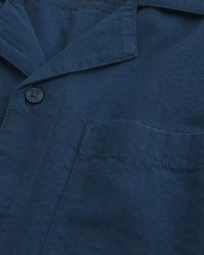 Κοντομάνικο Seersucker Pocket πουκάμισο Κοντομάνικο Seersucker Pocket πουκάμισο