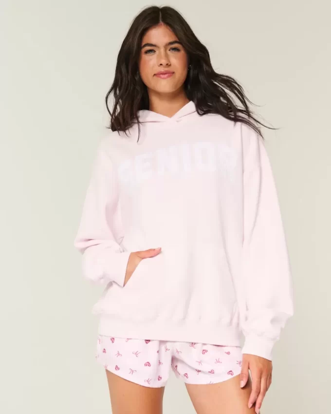 Υπερμεγέθη Senior Graphic Hoodie Υπερμεγέθη Senior Graphic Hoodie