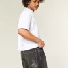 Πλυμένο Μαύρο Κεντημένο Φίδι Skater Baggy Jeans Πλυμένο Μαύρο Κεντημένο Φίδι Skater Baggy Jeans