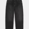 Πλυμένο Μαύρο Κεντημένο Φίδι Skater Baggy Jeans Πλυμένο Μαύρο Κεντημένο Φίδι Skater Baggy Jeans