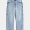 Φαρδύ τζιν Skater Light Wash Seamed Φαρδύ τζιν Skater Light Wash Seamed