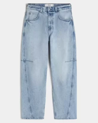Φαρδύ τζιν Skater Light Wash Seamed