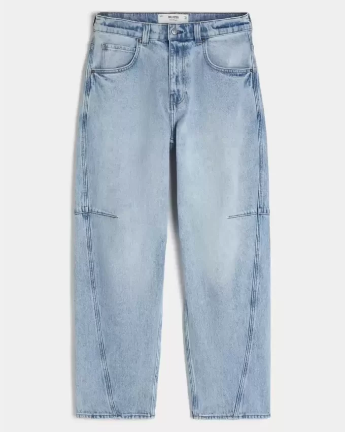 Φαρδύ τζιν Skater Light Wash Seamed Φαρδύ τζιν Skater Light Wash Seamed