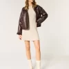 Φόρεμα με ριμπ Skater Mini Sweater Φόρεμα με ριμπ Skater Mini Sweater