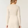 Φόρεμα με ριμπ Skater Mini Sweater Φόρεμα με ριμπ Skater Mini Sweater