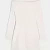 Φόρεμα πουλόβερ για Skater Off-the-Shoulder Φόρεμα πουλόβερ για Skater Off-the-Shoulder