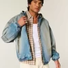 Τζιν μπουφάν για Skater Zip-Up Τζιν μπουφάν για Skater Zip-Up