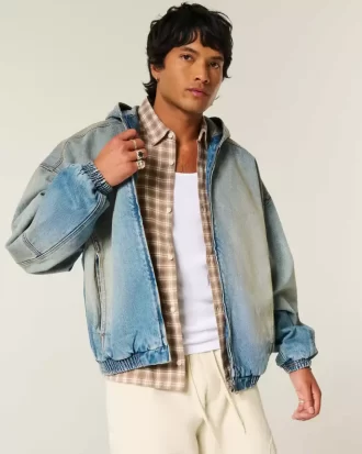 Τζιν μπουφάν για Skater Zip-Up
