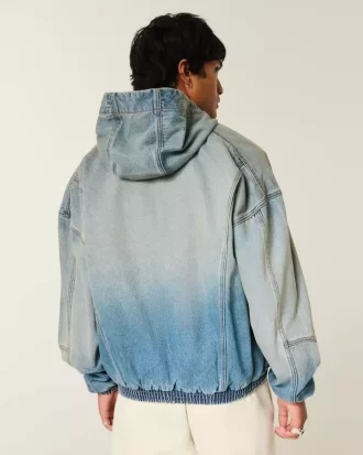 Τζιν μπουφάν για Skater Zip-Up