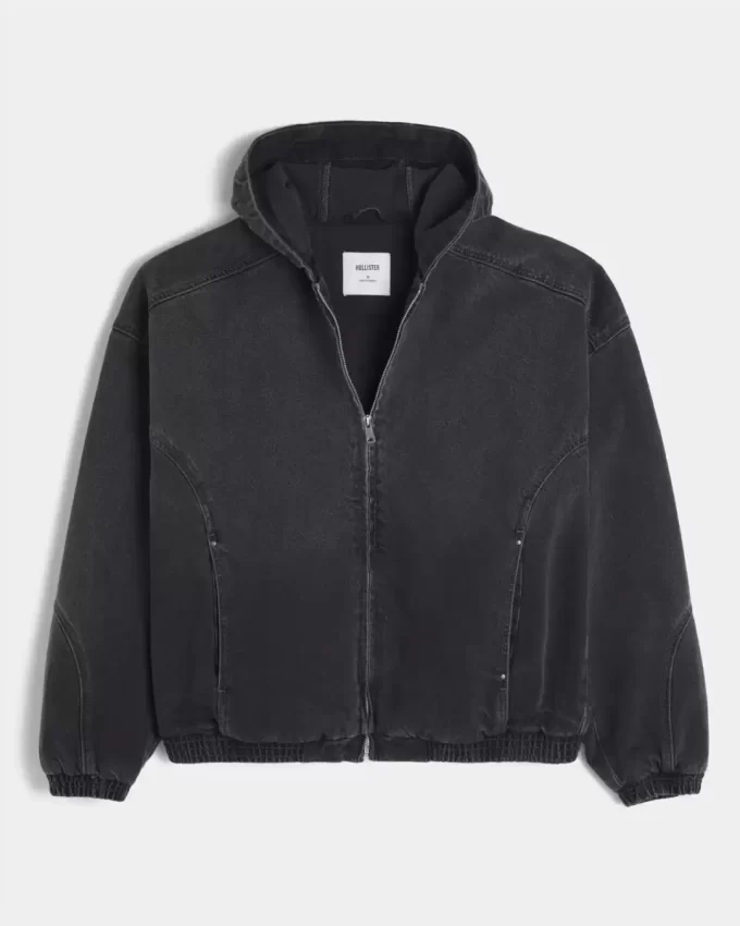 Τζιν μπουφάν για Skater Zip-Up Τζιν μπουφάν για Skater Zip-Up