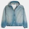 Τζιν μπουφάν για Skater Zip-Up Τζιν μπουφάν για Skater Zip-Up