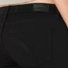 Καμπυλωτό Μαύρο Χαμηλό Σούπερ Skinny Τζιν Καμπυλωτό Μαύρο Χαμηλό Σούπερ Skinny Τζιν