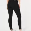 Καμπυλωτό Μαύρο Χαμηλό Σούπερ Skinny Τζιν Καμπυλωτό Μαύρο Χαμηλό Σούπερ Skinny Τζιν