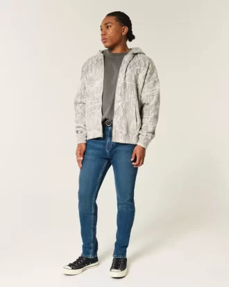 Αθλητικά Skinny Jeans Dark Wash