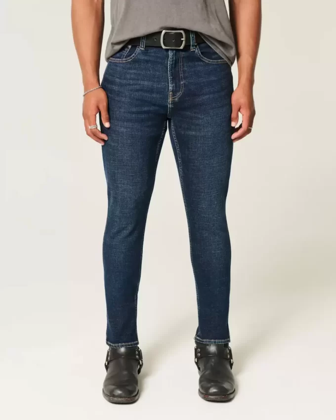 Αθλητικά Skinny Jeans Dark Wash Αθλητικά Skinny Jeans Dark Wash
