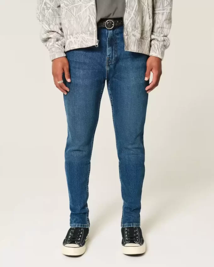 Αθλητικά Skinny Jeans Dark Wash Αθλητικά Skinny Jeans Dark Wash
