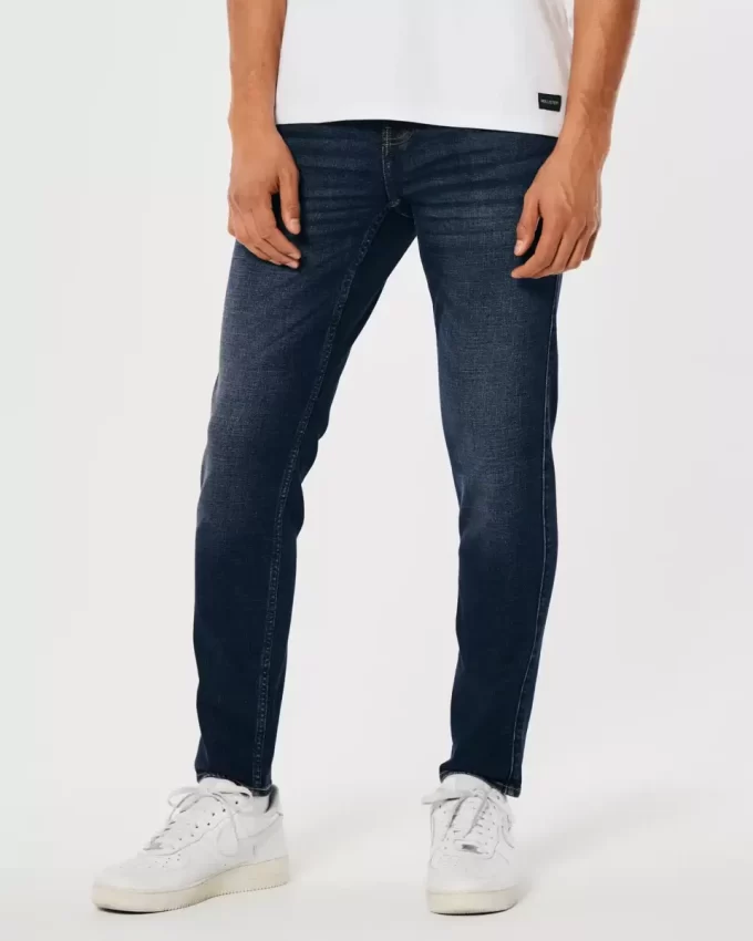 Αθλητικά Skinny Jeans Dark Wash Αθλητικά Skinny Jeans Dark Wash