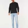 Αθλητικά Skinny Jeans Light Wash Αθλητικά Skinny Jeans Light Wash