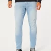 Αθλητικά Skinny Jeans Light Wash Αθλητικά Skinny Jeans Light Wash