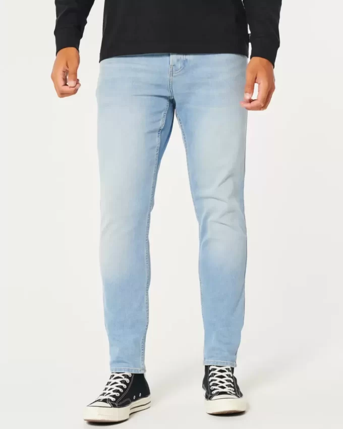 Αθλητικά Skinny Jeans Light Wash Αθλητικά Skinny Jeans Light Wash