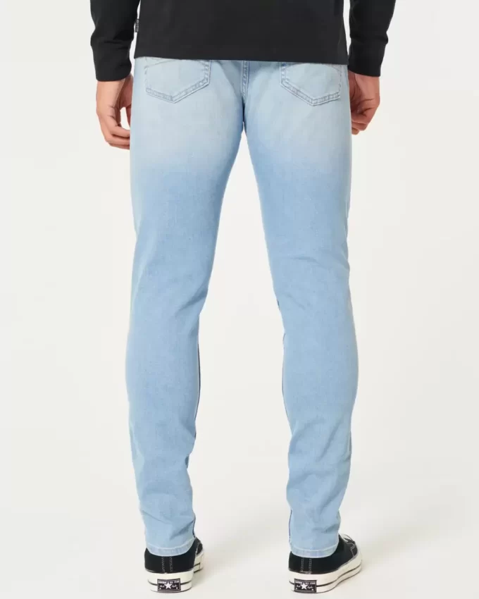 Αθλητικά Skinny Jeans Light Wash Αθλητικά Skinny Jeans Light Wash