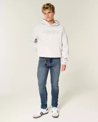 Αθλητικό Skinny Jeans Medium Wash