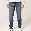 Αθλητικό Skinny Jeans Medium Wash