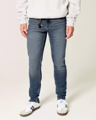 Αθλητικό Skinny Jeans Medium Wash