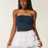 Μίνι Skort από σιφόν Μίνι Skort από σιφόν