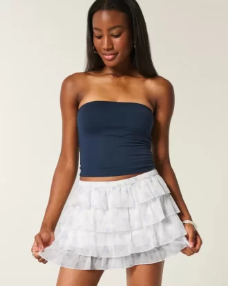 Μίνι Skort από σιφόν