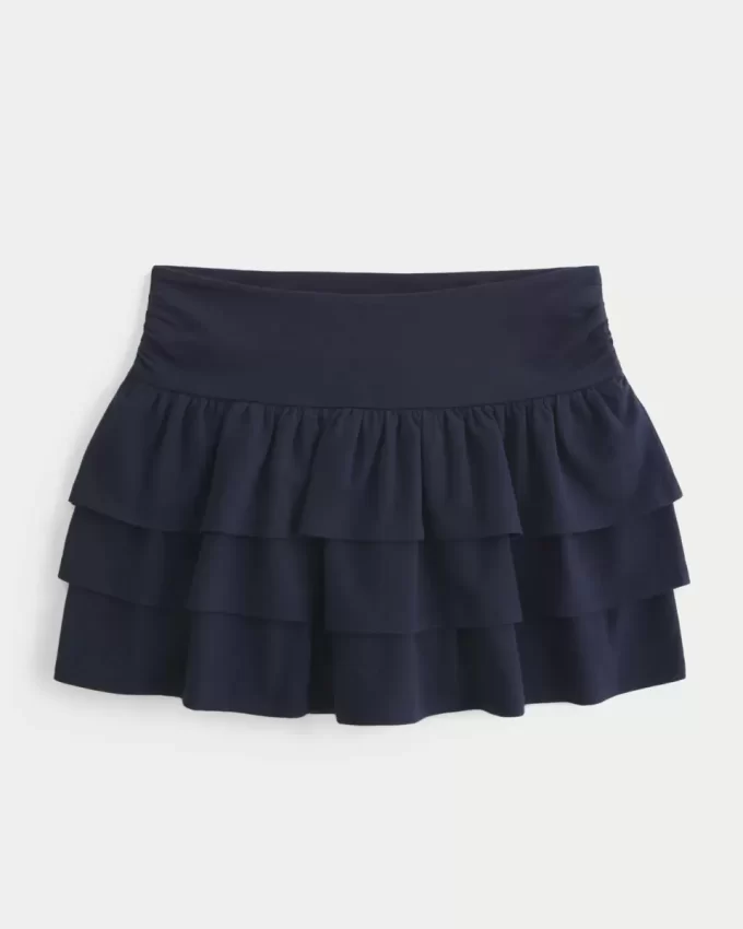 Μίνι Skort με βολάν