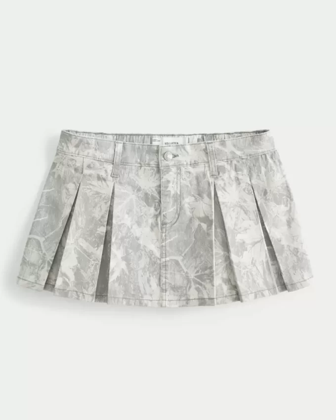 Μίνι Skort με πλισέ Camo Μίνι Skort με πλισέ Camo