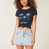 Μίνι τζιν Skort Light Wash με χαμηλό ύψος Μίνι τζιν Skort Light Wash με χαμηλό ύψος