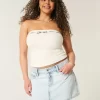 Μίνι τζιν Skort Light Wash με χαμηλό ύψος Μίνι τζιν Skort Light Wash με χαμηλό ύψος