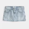 Μίνι Skort τζιν Light Wash