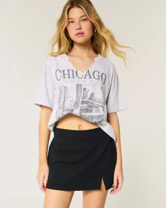 Μίνι Skort Ponte A-Line πολυώροφο