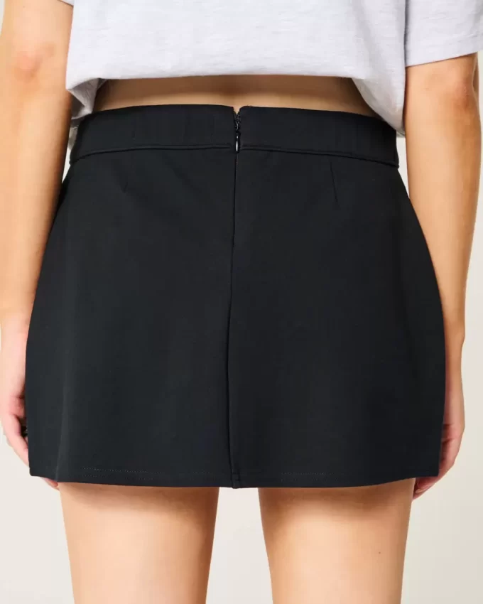 Μίνι Skort Ponte A-Line πολυώροφο Μίνι Skort Ponte A-Line πολυώροφο