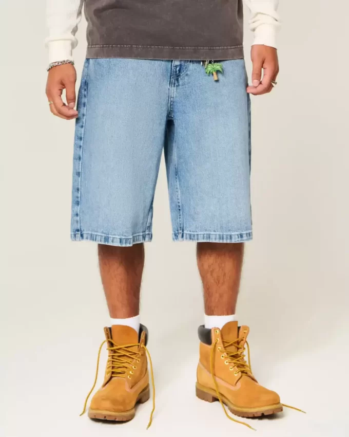 Τζιν σορτς Skull Graphic Super Baggy Τζιν σορτς Skull Graphic Super Baggy