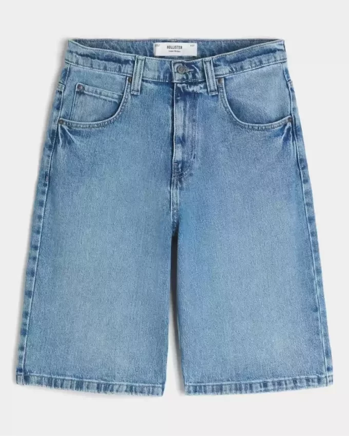 Τζιν σορτς Skull Graphic Super Baggy Τζιν σορτς Skull Graphic Super Baggy