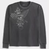 Πουκάμισο Skull Graphic Thermal Crew Πουκάμισο Skull Graphic Thermal Crew