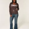 Slim 1997 Graphic Zip-Up Hoodie