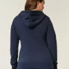 Slim Striped 1998 Graphic Zip-Up Hoodie