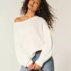 Slouchy πουλόβερ από τους ώμους Slouchy πουλόβερ από τους ώμους