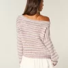 Slouchy πουλόβερ από τους ώμους Slouchy πουλόβερ από τους ώμους
