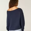 Slouchy πουλόβερ από τους ώμους Slouchy πουλόβερ από τους ώμους